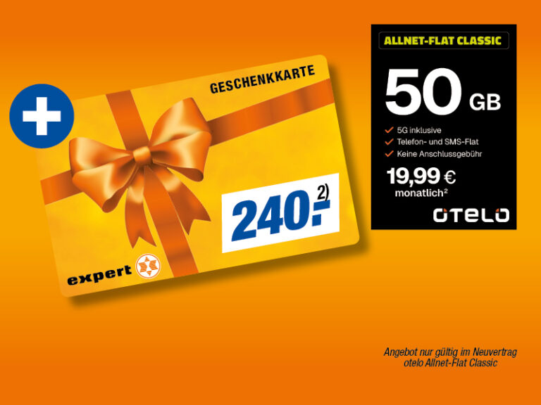 Geschenkkarte 240€